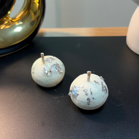 Rasgulla Glow Candles