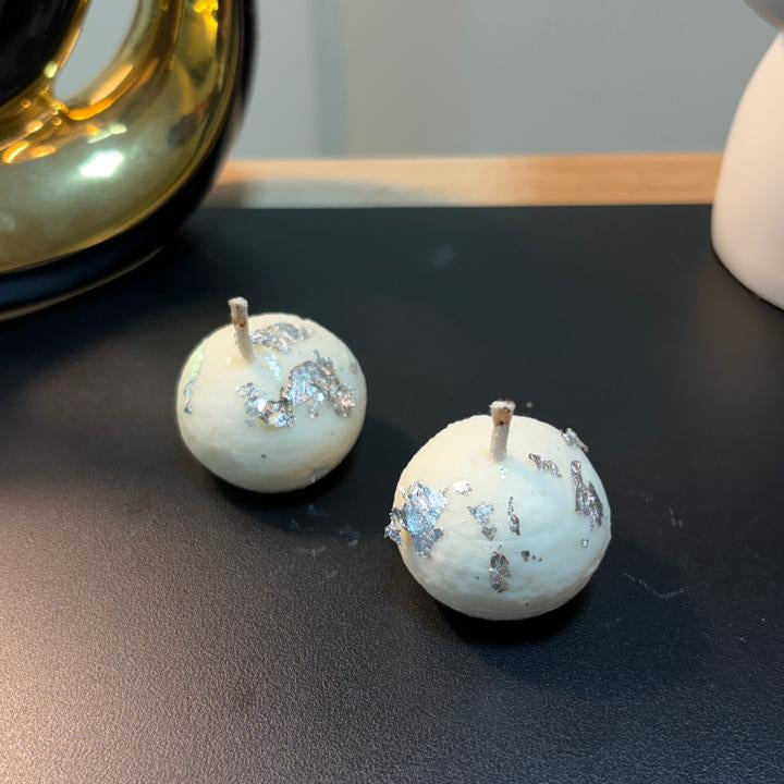 Rasgulla Glow Candles